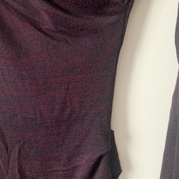 Burgundy Aritzia Wilfred Free Dress, Size XS - Picture 5 of 9